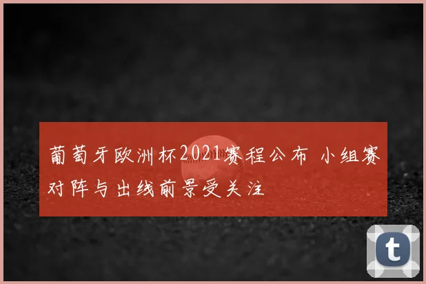 葡萄牙欧洲杯2021赛程公布 小组赛对阵与出线前景受关注